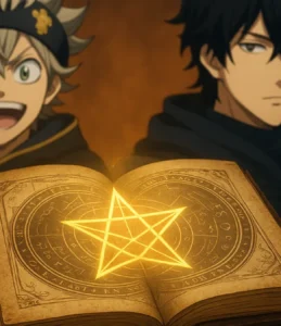 Black Clover anime Pierrot magia Asta Yuno grimório