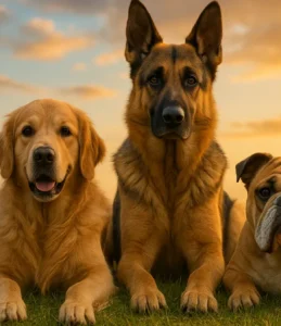 Sonhar com 4 cachorros: proteção e energia