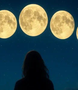 Sonhar com 5 luas no céu: energia e sinais