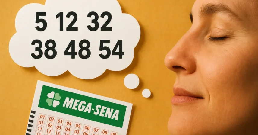 Sonhar com 6 números da Mega Sena: presságio e chance