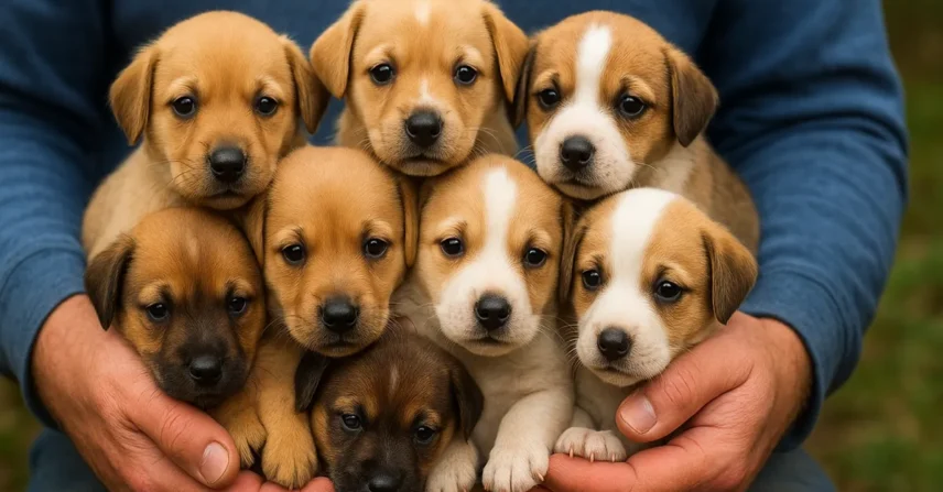 Sonhar com 8 filhotes de cachorro: cuidado e crescimento