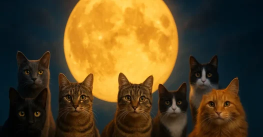 Sonhar com 9 gatos: intuição elevada