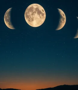 Sonhar com 9 luas: espiritualidade intensa