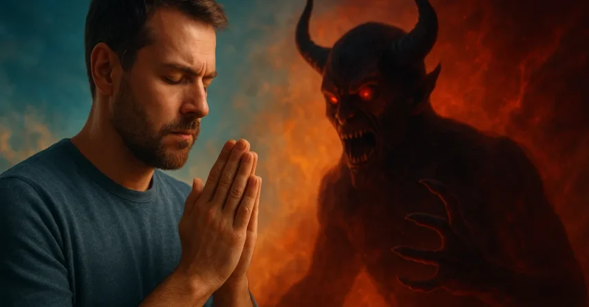 Sonhar orando e repreendendo o mal: proteção espiritual