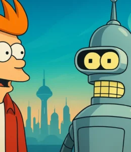 Futurama (1999): Fry e Bender: A aventura épica no futuro!