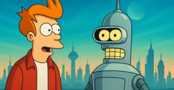 Futurama (1999): Fry e Bender: A aventura épica no futuro!