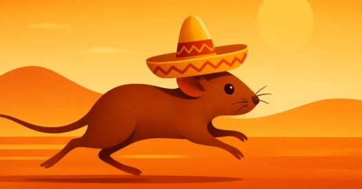 Ligeirinho: O rato mexicano mais veloz que todos conhecemos