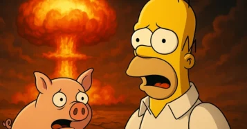 Os Simpsons: O Filme (2007): Homer, porco e a crise final!