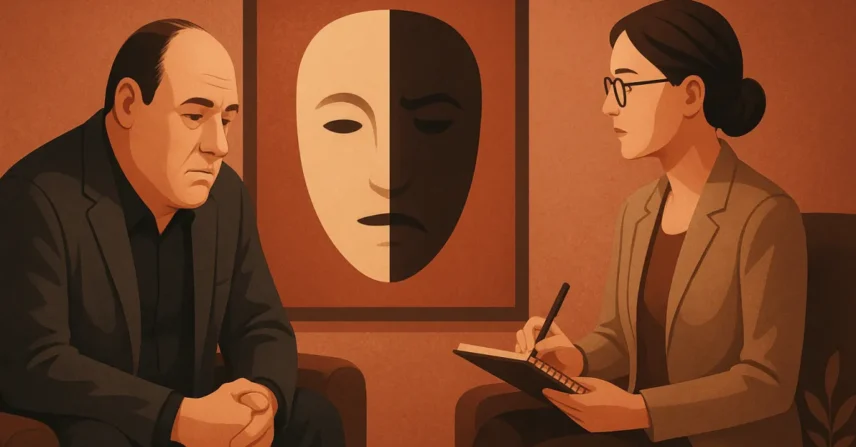 Soprano David Chase James Gandolfini Tony máfia terapia