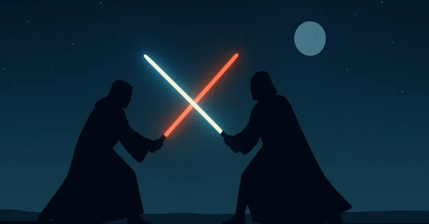 Star Wars: Luke Skywalker, Vader e o Poder Épico da Força