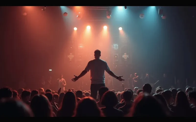 Como os filmes de shows ao vivo são gravados e produzidos