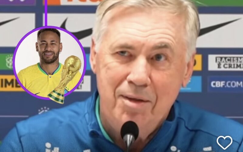 Neymar perde chance com Ancelotti ao evitar grama sintética