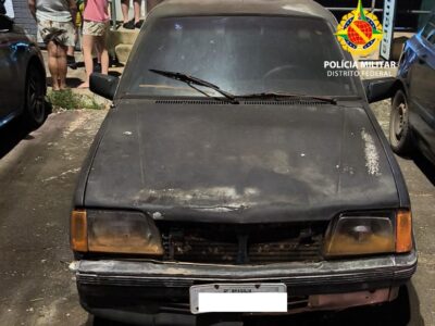 Preso ao furtar carro com guincho no Núcleo Bandeirante