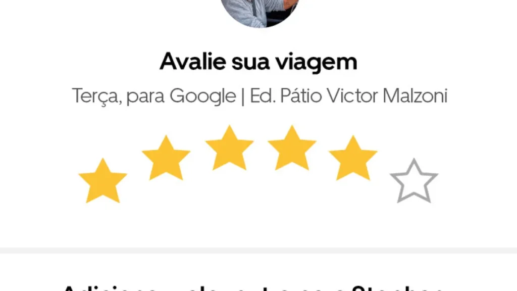 Uber lança nota 6 estrelas exclusiva no Brasil para torcida