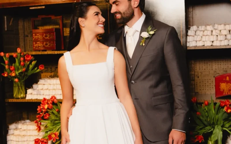 Isabela Lim e Felipe Nogueira se casam em Brasília